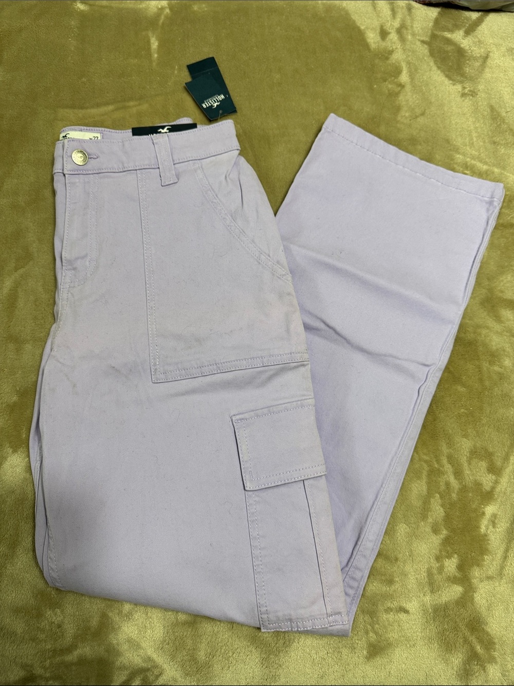 Hollister Lavender Cargo Pants for Women